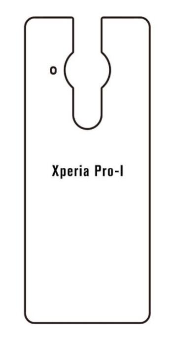 Hidrogél - hátsó védőfólia - Sony Xperia Pro-I