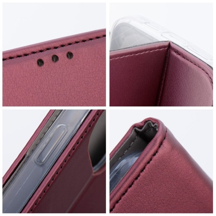 Kryt Smart Magneto Book Case Samsung Galaxy A13 5G / A04S Burgundy