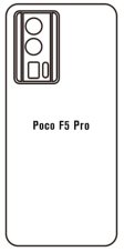 Hidrogél - hátsó védőfólia - Xiaomi Poco F5 Pro
