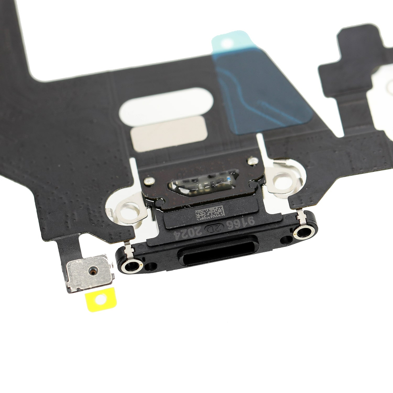 iPhone 11 - dokkolótöltő alsó hajlékony csatlakozó (fekete)