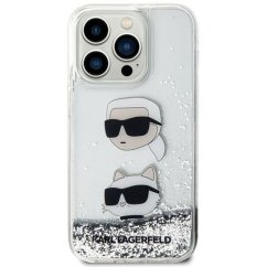 Kryt Original Faceplate Case Karl Lagerfeld Klhcn61Ldhkcns iPhone 11 (Liquid Glitter Kc / White)