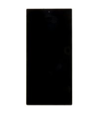 Kijelző kerettel Samsung S918 Samsung Galaxy S23 Ultra Lavender (Service Pack - eredeti pótalkatrész)