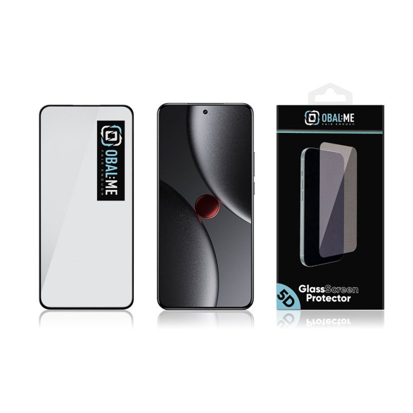 OBAL:ME 5D tvrdené sklo pre Xiaomi 15 Ultra Black