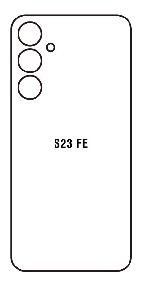 Hydrogel - zadná ochranná fólia - Samsung Galaxy S23 FE