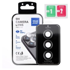 Edzett védőüveg Camera Lens Protector Blue Star Easy Install Samsung Galaxy A55 Black