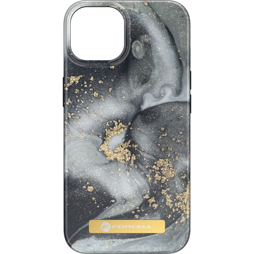 Kryt Forcell F-Protect Mirage Case s MagSafe iPhone 15 Marble Mist