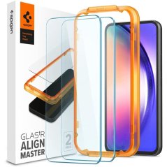 Ochranné tvrdené sklo Spigen Alm Glas.Tr 2-Pack Samsung Galaxy A54 5G Clear