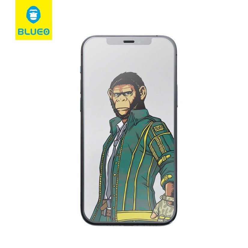 5D Mr. Monkey Glass MATTE STRONG - iPhone 12 Pro Max