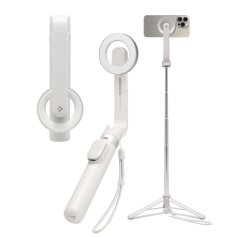 Selfie tyč Spigen S571W Magsafe Bluetooth Selfie Stick Tripod Dune Beige Selfie tyč Spigen S571W Magsafe Bluetooth Selfie Stick Tripod Dune Beige