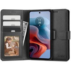 Kryt Tech-Protect Wallet Motorola Moto G34 5G Black