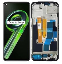 LCD displej + dotykové sklo pre Realme 9 5G s rámom LCD displej + dotykové sklo pre Realme 9 5G s rámom