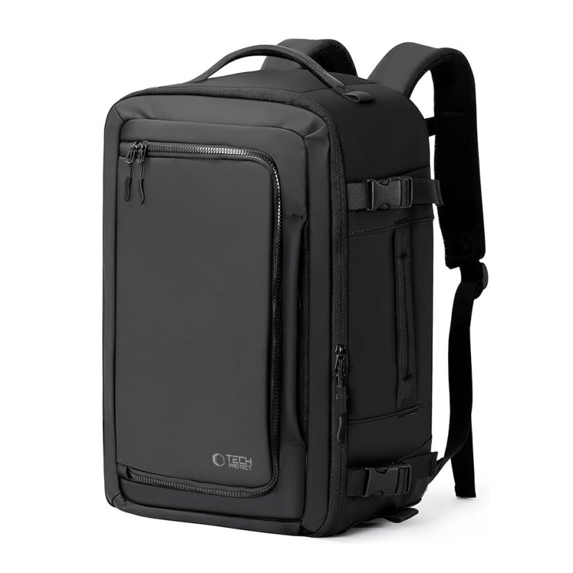 Remienok Tech-Protect Defender S50 Ryanair & Wizzair Travel Laptop Cabin Backpack 20L 40X20X25 Black