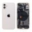 Apple iPhone 12 mini - Zadný housing s predinštalovanými dielmi (White)