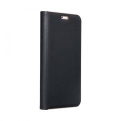 Kryt Luna Book Gold Xiaomi Redmi 13C / Poco C65 Black