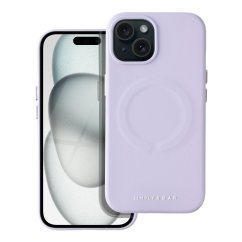 Kryt Roar Leather Mag Case - iPhone 15 Purple