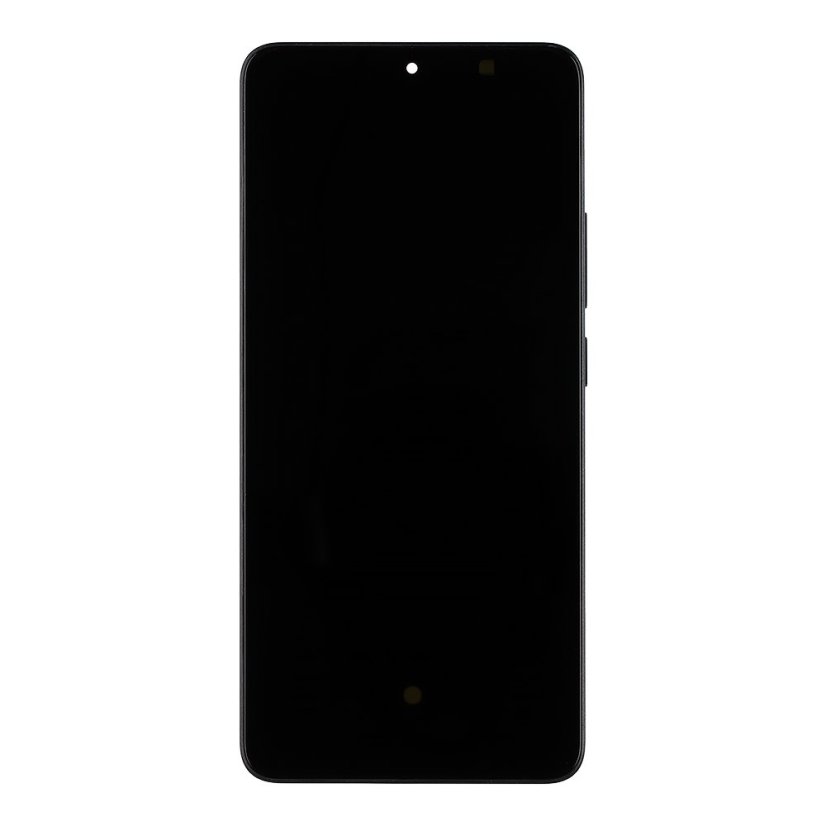 Displej s rámom pre Poco X6 Pro 5G Black