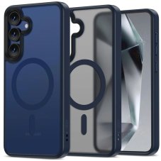 Kryt Tech-Protect Magmat Magsafe Samsung Galaxy S25 Matte Navy