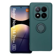 Kryt Silicone Ring Case Xiaomi Redmi Note 14 Pro Plus 5G Green Kryt Silicone Ring Case Xiaomi Redmi Note 14 Pro Plus 5G Green