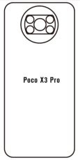 Hydrogel - zadná ochranná fólia - Xiaomi Poco X3 Pro