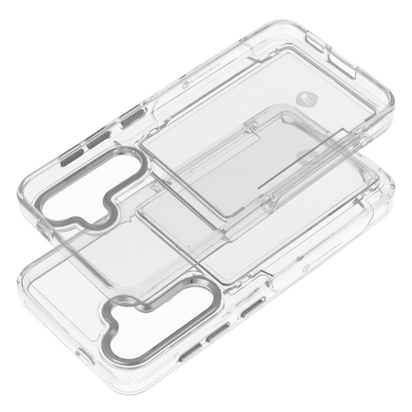 Kryt Forcell F-Protect Crystal Pocket Case Samsung Galaxy S24 Ultra Priesvitný