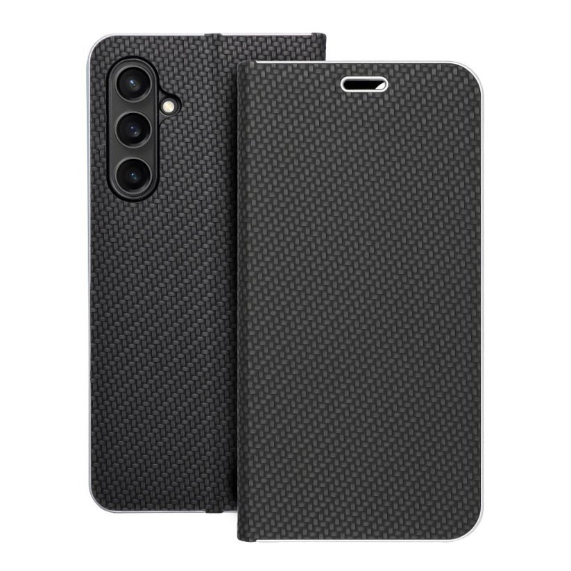 Kryt Luna Book Carbon Samsung Galaxy S23 FE Black