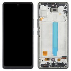 LCD kijelző + érintőképernyő Samsung Galaxy A53 5G kerettel