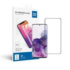 Edzett védőüveg to Samsung Galaxy S20 (Full Glue / Case Friendly) Blue Star 5D Black