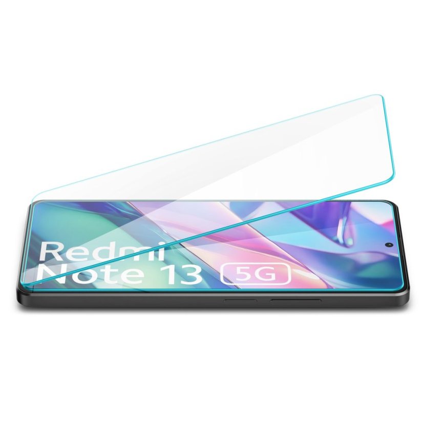 2ks v balení, set ochranných skiel Spigen Glas.Tr Slim 2-Pack Xiaomi Redmi Note 13 5G Clear