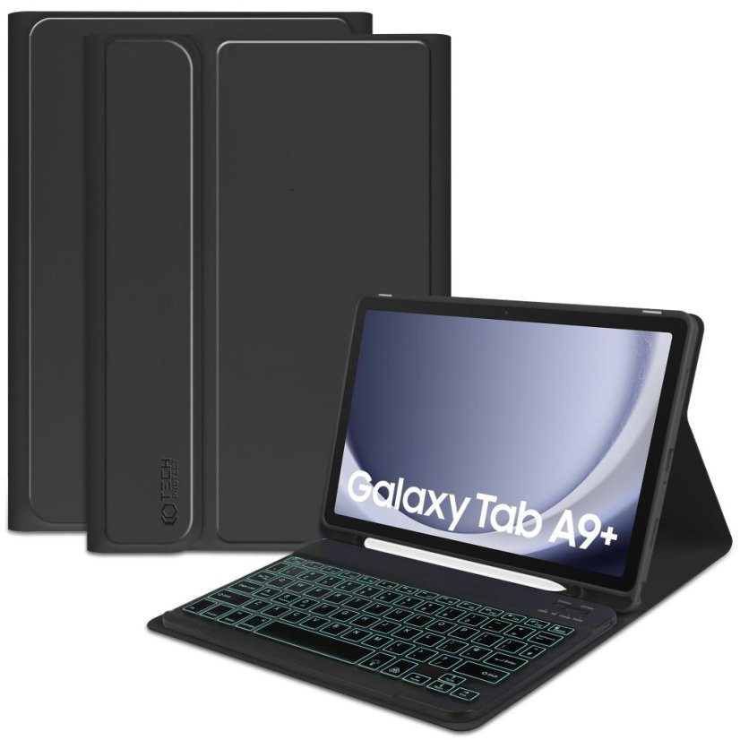 Kryt Tech-Protect SC Pen + Keyboard Samsung Galaxy Tab A9+ Plus 11.0 X210 / X215 / X216 Black