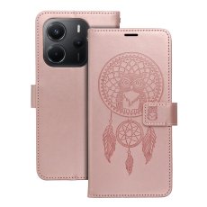 Kryt Mezzo Book Case Xiaomi Redmi Note 15 Pro Plus 5G lapač snov Rose Gold