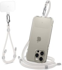 Tok Spigen univerzális óraszíjkészlet Crossbody & Wrist Pearl White