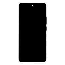 Displej s rámom pre Poco M7 Pro 5G Black