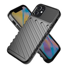 Kryt Forcell THUNDER Case  iPhone 12 / 12 Pro čierny