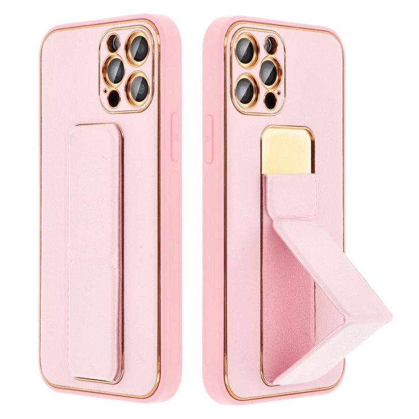 Kryt Leather Case Kickstand Samsung Galaxy A25 5G Pink