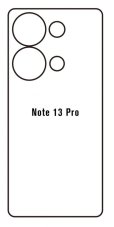 Hydrogel - zadná ochranná fólia - Xiaomi Redmi Note 13 Pro 4G