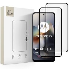 Ochranné tvrdené sklo Tech-Protect Glass Fit+ 2-Pack Motorola Moto G56 5G Black Ochranné tvrdené sklo Tech-Protect Glass Fit+ 2-Pack Motorola Moto G56 5G Black