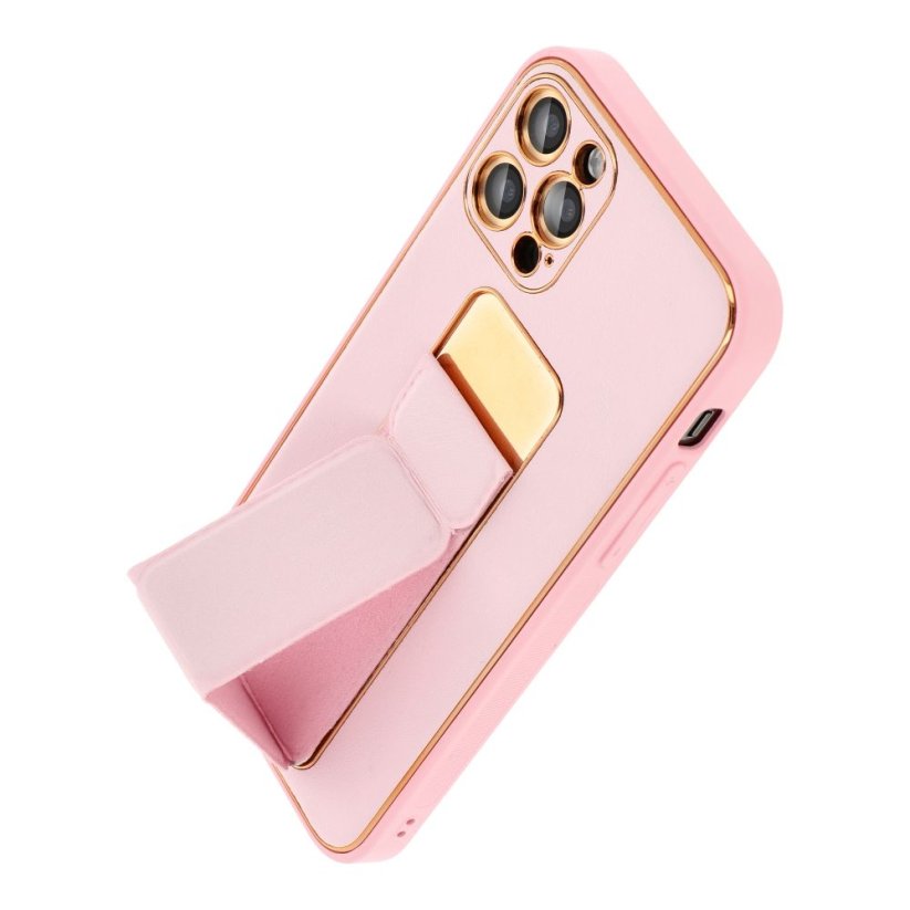 Kryt Leather Case Kickstand Samsung Galaxy A25 5G Pink