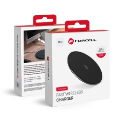 Bezdrôtová nabíjačka Forcell F-Energy Fast Wireless Charger Qi Qc 15W Black