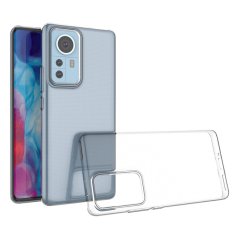Xiaomi 12 Pro - Priesvitný silikónový kryt Xiaomi 12 Pro - Priesvitný silikónový kryt