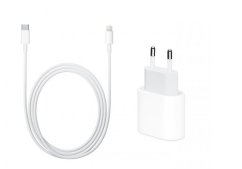 Rýchlonabíjacia súprava pre iPhone - 20W USB-C adaptér a USB-C / lightning kábel
