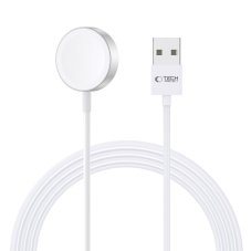 Kábel Tech-Protect Ultraboost Magnetic Charging Cable 120cm Apple Watch White