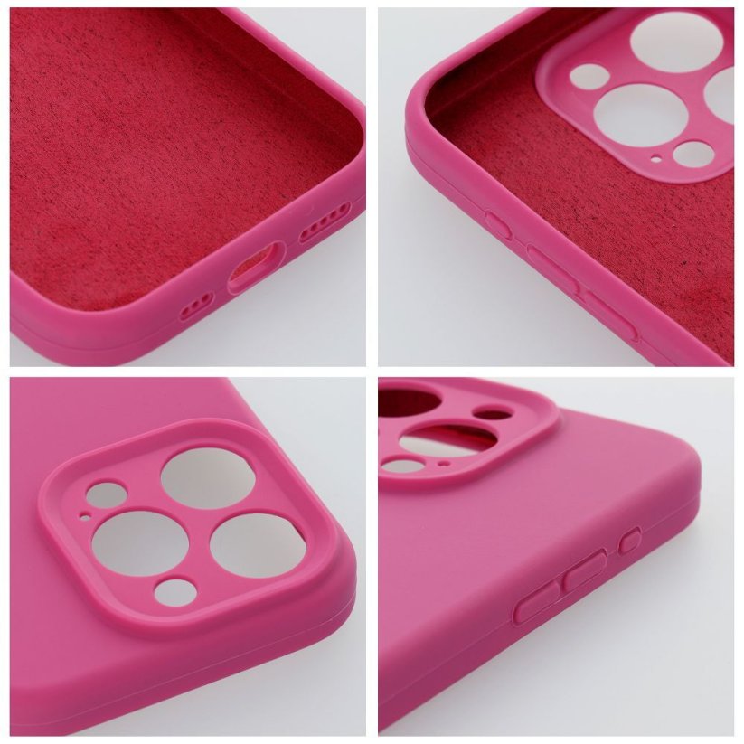 Kryt Case Silicone 2mm iPhone 14 Pink