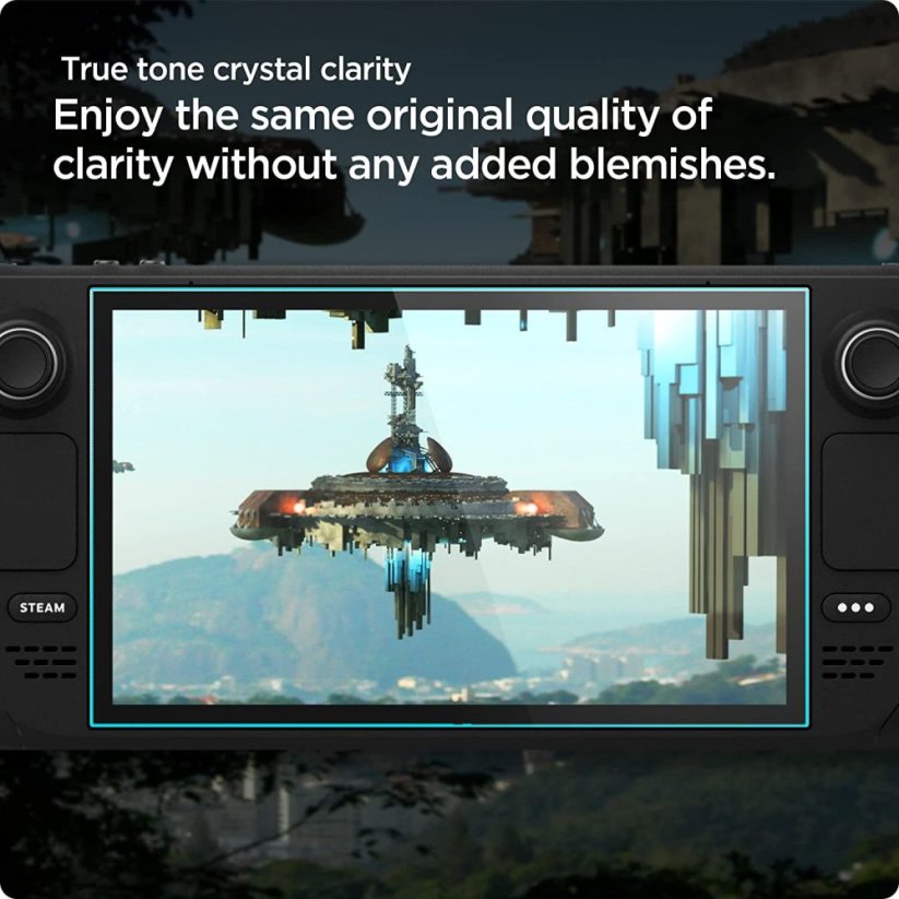 Ochranné tvrdené sklo Spigen Glas.Tr ”Ez Fit” Steam Deck / Oled Clear