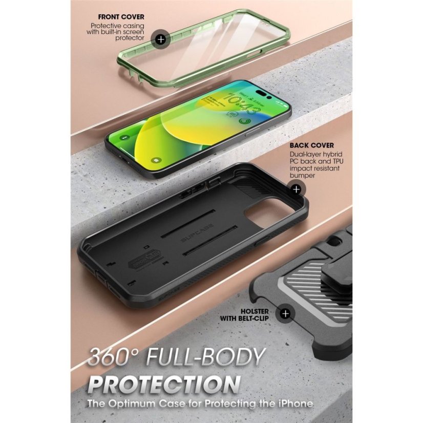 Kryt Supcase Unicorn Beetle Pro iPhone 14 Pro Max Guldan