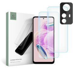 Ochranné tvrdené sklo Tech-Protect Supreme Set Xiaomi Redmi Note 12S Clear