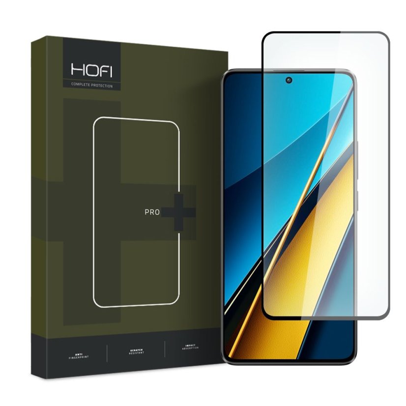 Ochranné tvrdené sklo Hofi Glass Pro+ Xiaomi Poco X6 5G Black