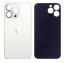 Apple iPhone 13 Pro Max - Sklo zadného housingu so zväčšeným otvorom na kameru (Silver)