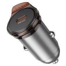 Nabíjačka auta Car Charger Hoco USB C Qc Pd 30W Nz16 Metal Gray