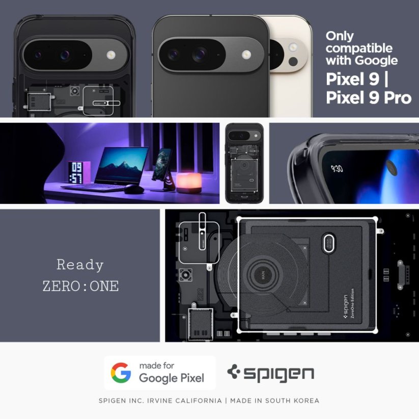 Kryt Spigen Ultra Hybrid Google Pixel 9 / 9 Pro Zero One