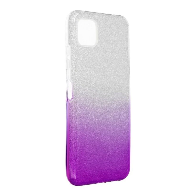 Forcell SHINING Case  Samsung Galaxy A22 5G priesvitný/fialový